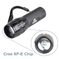 Q5 LED Torch Light Focus Zoom Lamp Mini 300 Lumen Flashlight with AAA Battery